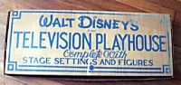 Walt Disney's Television Playhouse by Marx 